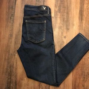 AEO super stretch super high rise jegging